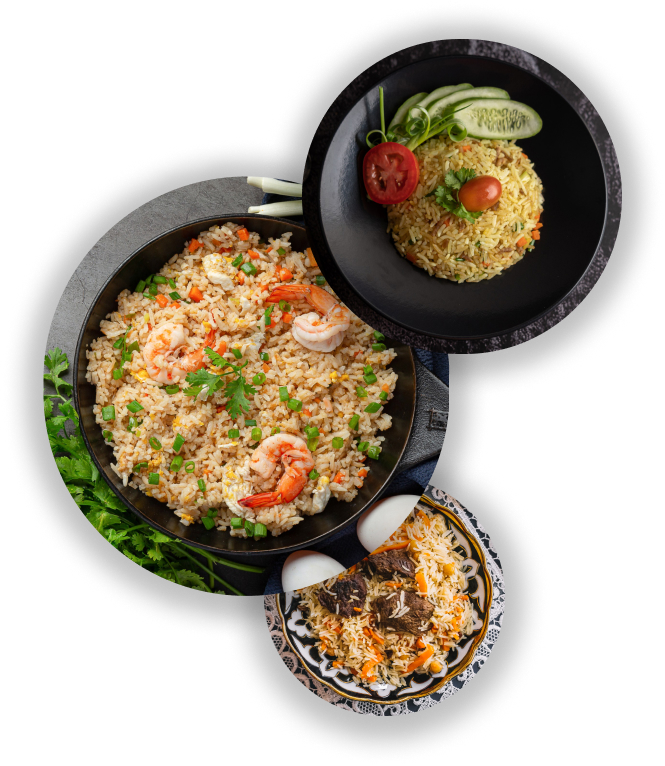 Fried Rice with Prawns