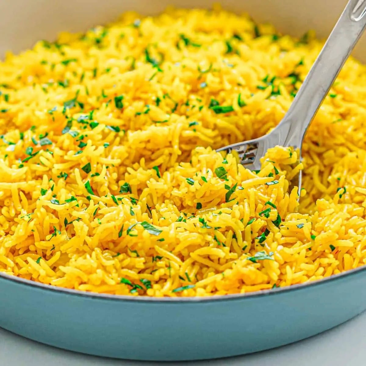 yellow rice photo